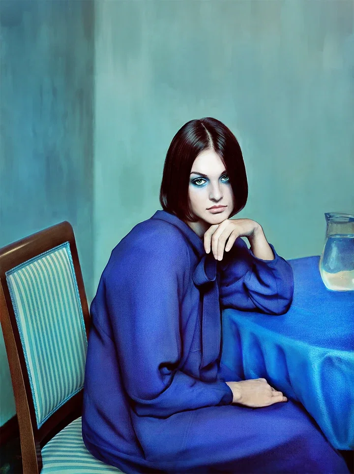   Blue girl by Andrey Yakovlev & Lili Aleeva