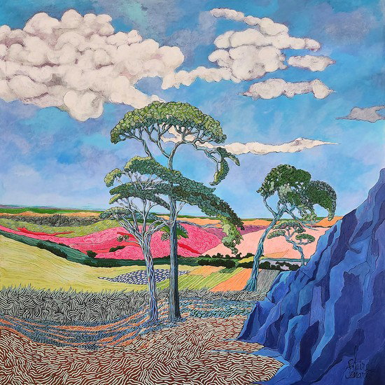 African Sky Blue