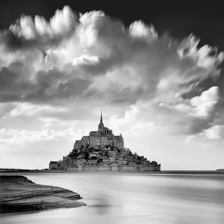   Mont Saint-Michel - Sea and Sky von Gerald Berghammer