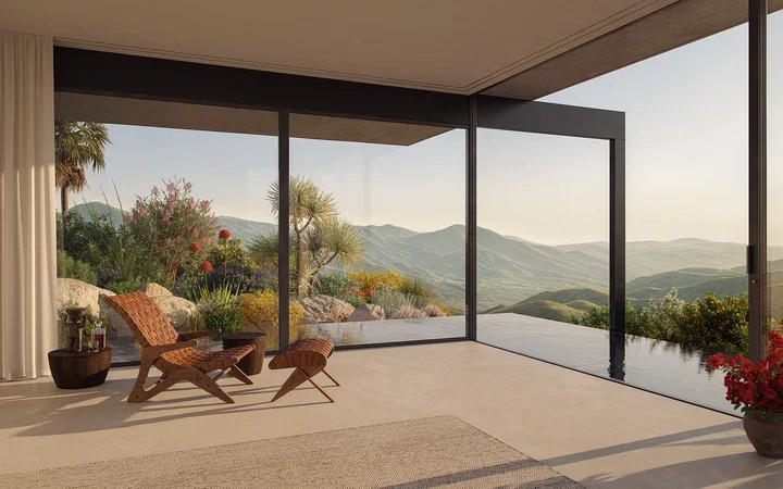   Over the valley by Guachinarte