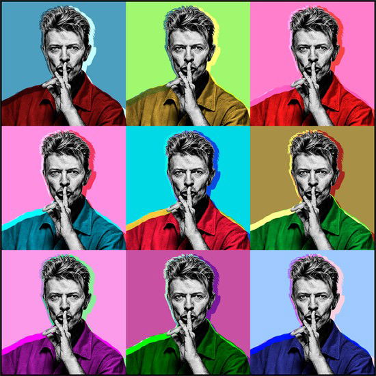 David Bowie OE14 by Gavin Evans - Open Edition.