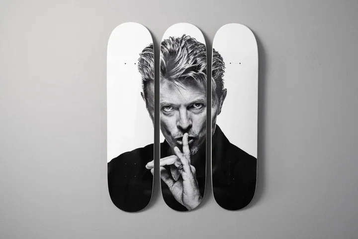   David Bowie SB by Gavin Evans