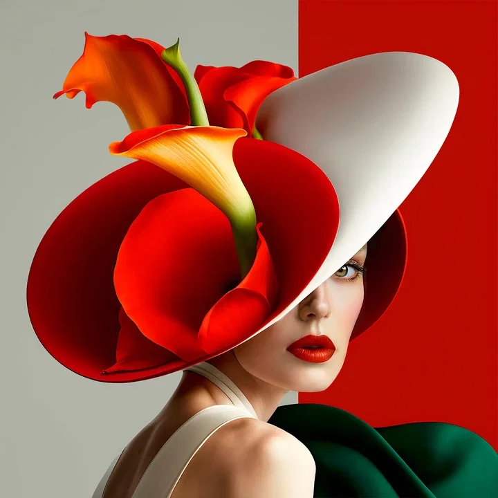   Calla Vermillion by Patrizia Burra