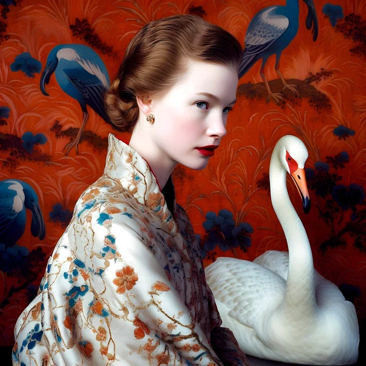   The Swan Whisper by Patrizia Burra