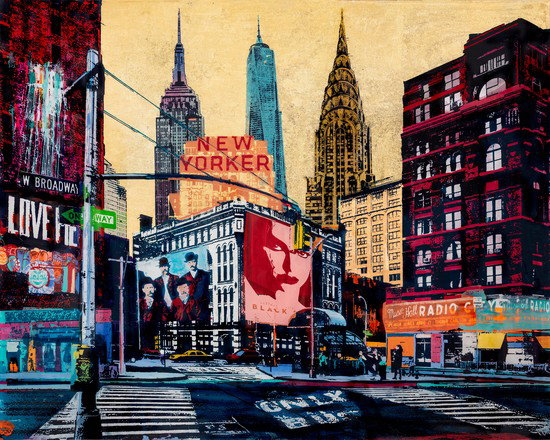 Sandy Rauch New Yorker von Sandra Rauch - Limited Edition. Auflage: 150. Signiert.