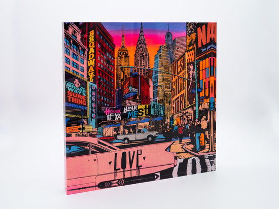 Sandy Rauch New York II von Sandra Rauch - Limited Edition. Auflage: 250. Signiert.