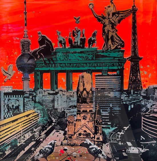 Sandy Rauch Berlin III von Sandra Rauch - Limited Edition. Auflage: 250. Signiert.
