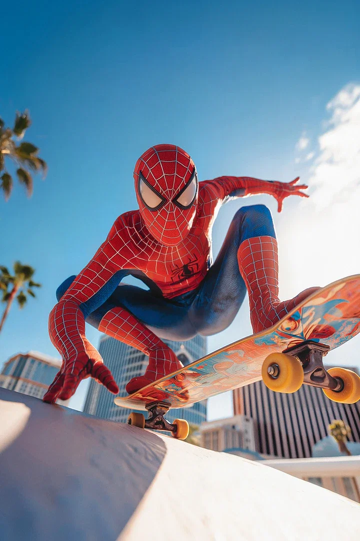   Skating Hero by Tom Baker