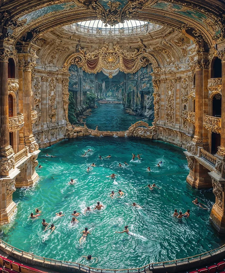   BAROQUE POOLS III by Tomislav Marcijuš