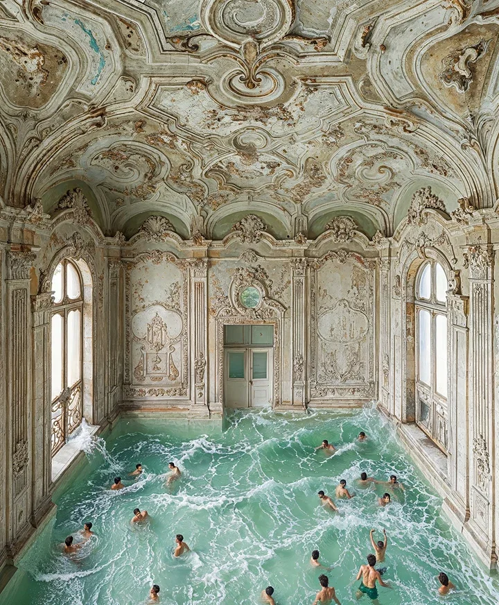   BAROQUE POOLS V by Tomislav Marcijuš