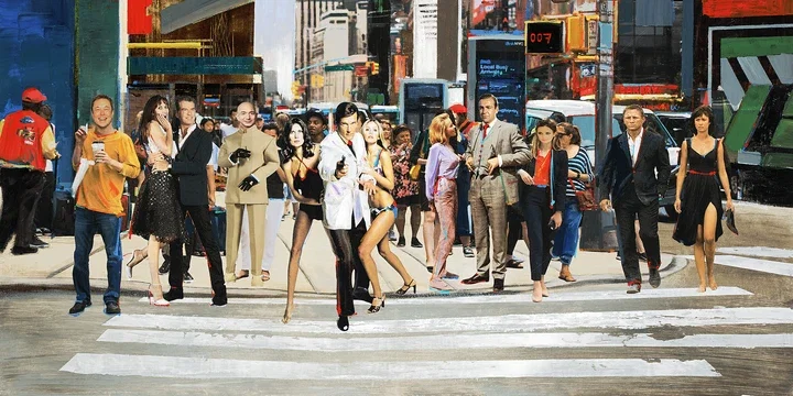   Life in Motion III by Torabi