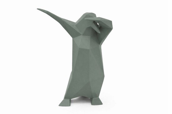 Dab Pinguin - Matt Pewter Grey