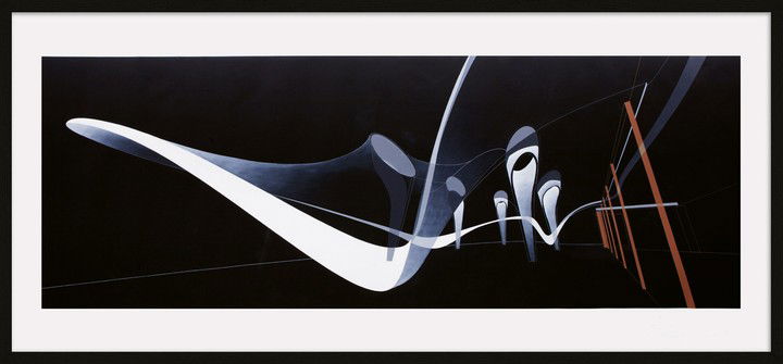 アート・デザイン・音楽 Zaha Hadid's Paintings Zaha Hadid and the Energy of Change - The New York Times